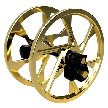 ITEK Anodized Big Wheels kit Aluminum - Fits Ski-doo