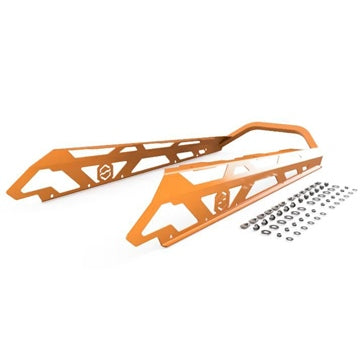 ITEK Bumper Powdercoat Series Rear - Steel - Fits Ski-doo