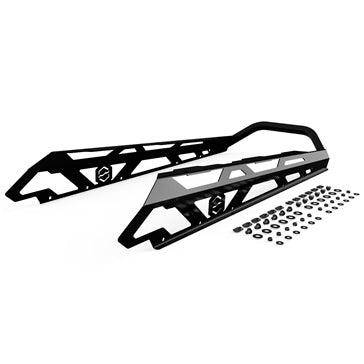 ITEK Bumper Powdercoat Series Rear - Steel - Fits Ski-doo