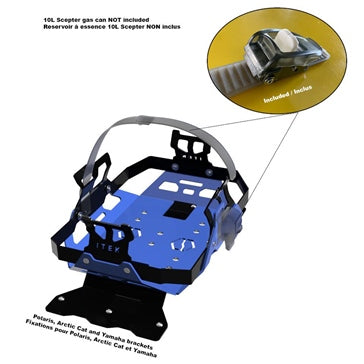 ITEK Gas can bracket kit