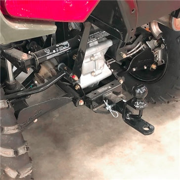 Kolpin 3-Way Receiver Hitch with 2 inch Ball Mount