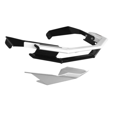 Straightline Rugged Series Bumper Skid Plate Front - Aluminum - Fits Ski-doo