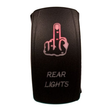 Dragon Fire Racing Finger Rear Lights Switch Rocker