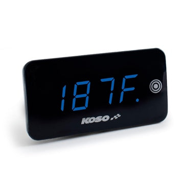 Koso Super Slim Touch / Touch screen; volt & temperature meter Universal