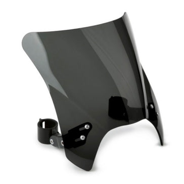 National Cycle Mohawk Windshield with Black mounting Fits Aprilia; Fits BMW; Fits Indian; Fits Kymco; Fits Honda; Fits Kawasaki; Fits Suzuki; Fits Yamaha; Fits Harley-Davidson; Fits Triumph