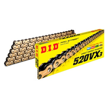 D.I.D Chain - 520VX3 Road & Off-Road X'ring Chain