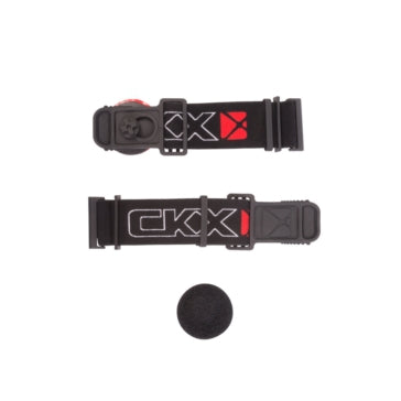 CKX Quick Goggles Strap; Ghost