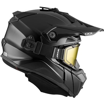 CKX Titan Original Helmet - Trail and Backcountry Solid - Included 210° Goggles