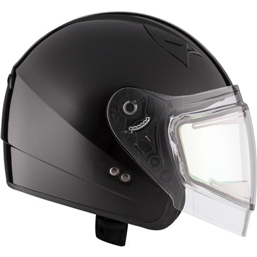 CKX VG977 Open-Face Helmet; Winter Solid