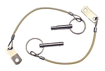 Sea Dog Release Pin and Lanyard; Stepped type