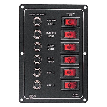 Sea Dog Aluminum Breaker Panel