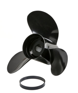 Turning Point Hustler Propeller Fits Johnson/Evinrude; Fits Honda; Fits Mercury; Fits OMC; Fits Nissan; Fits Tohatsu; Fits Yamaha; Fits Force - Aluminum