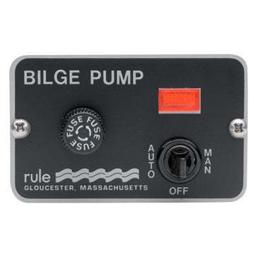 JABSCO RULE 3-Way Panel Lighted Switch