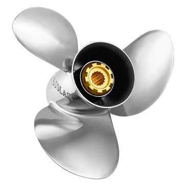 Solas New Saturn Propeller Fits Mercury; Fits Mercruiser; Fits Honda - Stainless steel