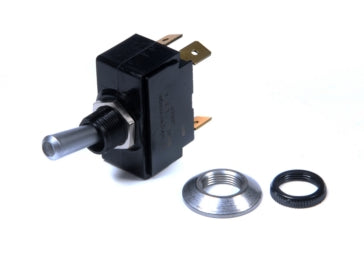 Sierra Satin Chrome Tip Lit Toggle Switches Rocker - TG23020