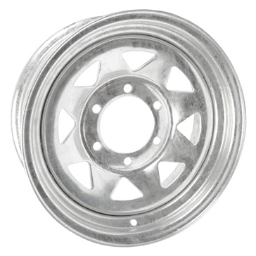 Carlisle 8-Spokes Trailer Wheel 15X6 - 6/5.5