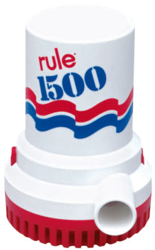 JABSCO RULE 1;500 GPH Pump; 12V