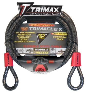 Trimax Multi-Use Lock Cable Cable Lock