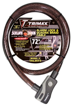 Trimax Lock Cable; Steel Cable Lock
