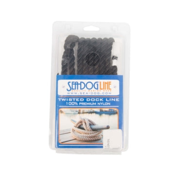 Sea Dog Twisted Nylon Dock Line 10' - 3/8 inch - Nylon - Twisted