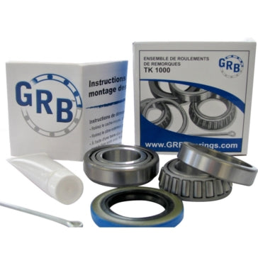 GRB Bearing Trailer Wheel Bearing Kits; TK 1000