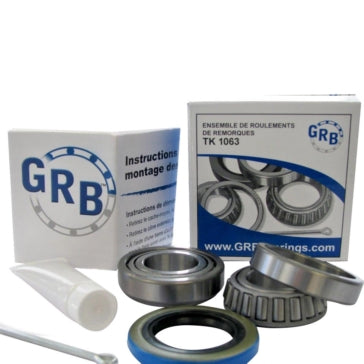 GRB Bearing Trailer Wheel Bearing Kits; TK 1063