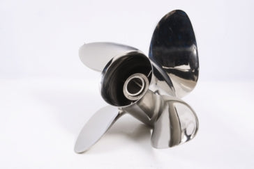 Turning Point Express Propeller Fits Johnson/Evinrude; Fits Honda; Fits Suzuki; Fits Mercury; Fits Volvo; Fits Nissan; Fits Tohatsu; Fits Yamaha - Stainless steel