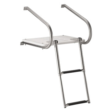 Garelick Swim Platform with Telescoping Ladder; over platform Telescopic - 2