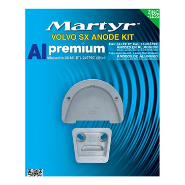 MARTYR Premium Aluminium Anodes Fits Volvo