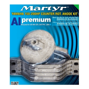 MARTYR Premium Aluminium Anodes Fits Yamaha