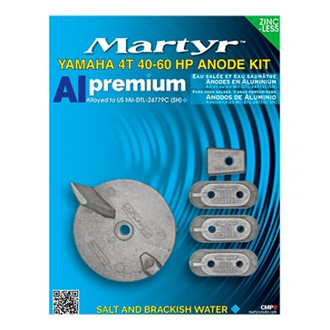 MARTYR Premium Aluminium Anodes Fits Yamaha