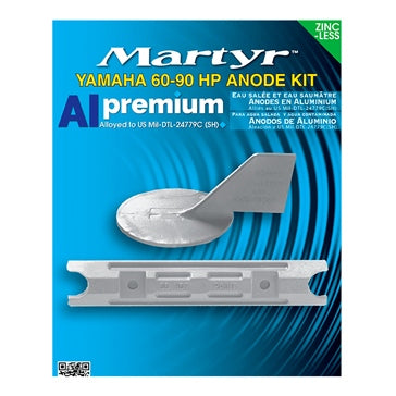 MARTYR Premium Aluminium Anodes Fits Yamaha