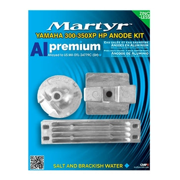 MARTYR Premium Aluminium Anodes Fits Yamaha