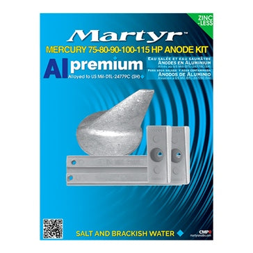 MARTYR Premium Aluminium Anodes Fits Mercury