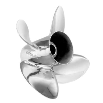 Solas RUBEX STAINLESS Interchangeable Hub Propellers Fits Johnson/Evinrude; Fits Mercury; Fits Yamaha; Fits Suzuki; Fits Honda; Fits Nissan - Stainless steel