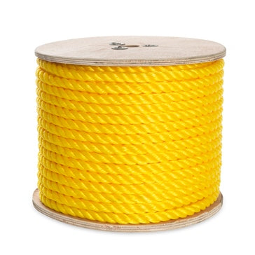 Kimpex Polypropylene Boat Rope 250' - 1/2 inch - Polypropylene - 3-Strand Twisted