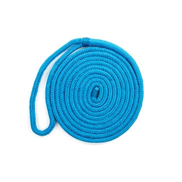 Kimpex Double Braided Dock Line 15' - 1/2 inch - Nylon - Double Braided