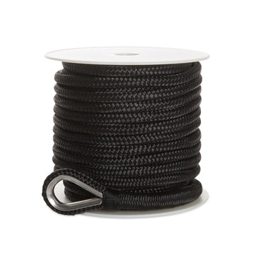 Kimpex Double Braid Anchor Line 100' - 1/2 inch - Nylon - Double Braided