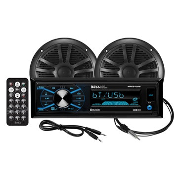 Boss Audio Audio Receiver Kit MCKBK634B.6 Marine - 2 - 200 W