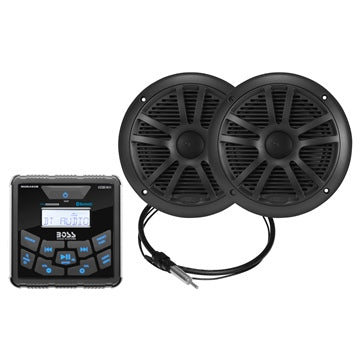 Boss Audio Audio Receiver & Speaker - MCKGB450B.6 Marine - 2 - 180 W