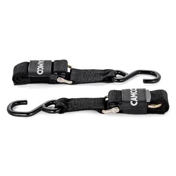 Camco Retractable Transom Tie Down Straps 4 inch - 1200 lbs