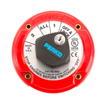 PERKO Battery Selector Switch Dial