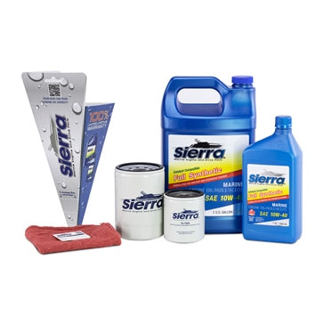 Sierra Oil Change Kit; Volvo Penta 10W-40 10W40
