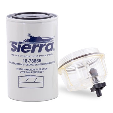 Sierra Fuel Water Separating Kit with Collection Bowl