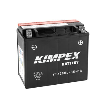 Kimpex Battery Maintenance Free AGM High Performance YTX20HL-BS-P