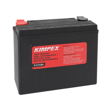 Kimpex Battery Maintenance Free AGM High Performance YTX24HL