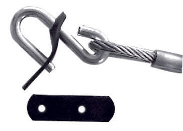 Tie Down “S” Hook Chain Keepers